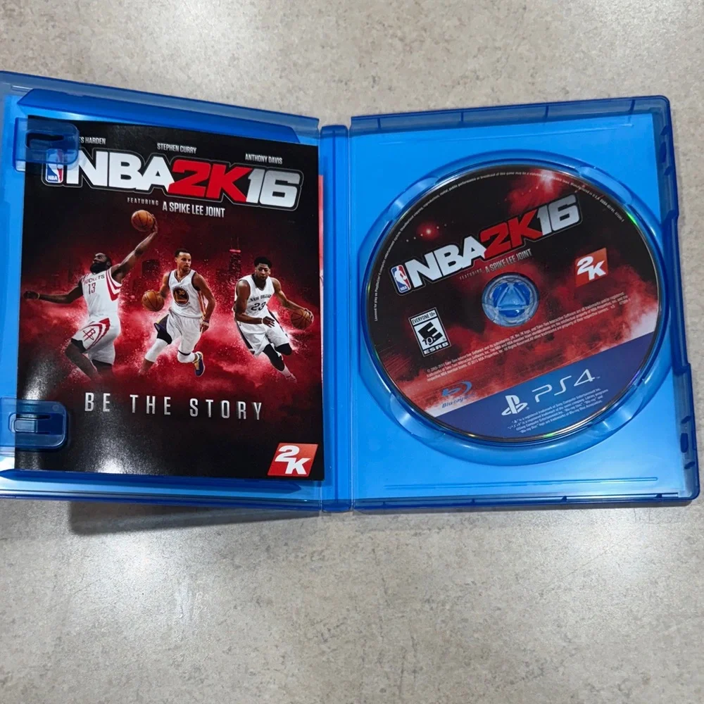 Sony NBA 2K16 PS4 Game - Blue Case